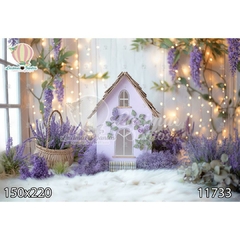 FUNDO FOTOGRÁFICO EM MALHA LAVANDA REF. 11733