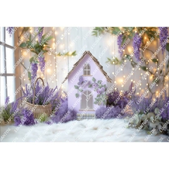 FUNDO FOTOGRÁFICO EM MALHA LAVANDA REF. 11733 - comprar online