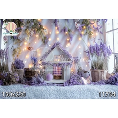 FUNDO FOTOGRÁFICO EM MALHA LAVANDA REF. 11734