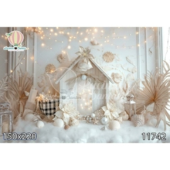 FUNDO FOTOGRÁFICO EM MALHA CASINHA REF. 11742