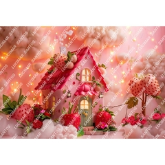 FUNDO FOTOGRÁFICO EM MALHA MORANGO REF. 11805 - comprar online