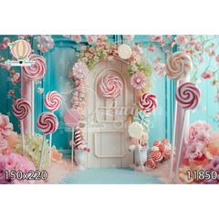 FUNDO FOTOGRÁFICO EM MALHA DOCES REF. 11850