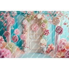 FUNDO FOTOGRÁFICO EM MALHA DOCES REF. 11850 - comprar online
