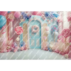 FUNDO FOTOGRÁFICO EM MALHA DOCES REF. 11851 - comprar online