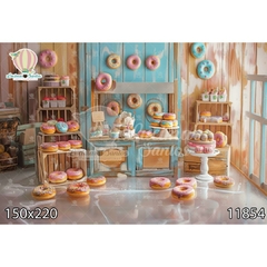 FUNDO FOTOGRÁFICO EM MALHA DOCES REF. 11854