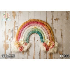 FUNDO FOTOGRÁFICO EM MALHA ARCO-IRIS REF. 11905