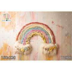 FUNDO FOTOGRÁFICO EM MALHA ARCO-IRIS REF. 11906