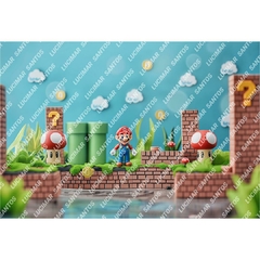 FUNDO FOTOGRÁFICO EM MALHA INFANTIL REF.11978 - comprar online