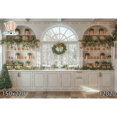 FUNDO FOTOGRÁFICO EM MALHA NATAL REF. 12020
