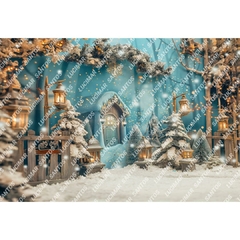 FUNDO FOTOGRÁFICO EM MALHA NATAL REF. 12028 - comprar online