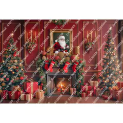 FUNDO FOTOGRÁFICO EM MALHA NATAL REF. 12033 - comprar online