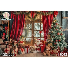 FUNDO FOTOGRÁFICO EM MALHA NATAL REF. 12043