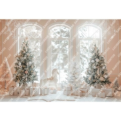 FUNDO FOTOGRÁFICO EM MALHA NATAL REF. 12047 - comprar online