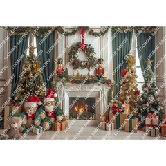 FUNDO FOTOGRÁFICO EM MALHA NATAL REF. 12058 - comprar online
