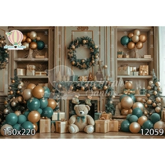 FUNDO FOTOGRÁFICO EM MALHA NATAL REF. 12059
