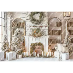 FUNDO FOTOGRÁFICO EM MALHA NATAL REF. 12060 - comprar online