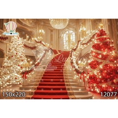FUNDO FOTOGRÁFICO EM MALHA NATAL REF. 12077