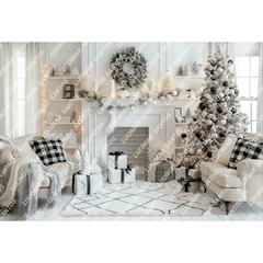 FUNDO FOTOGRÁFICO EM MALHA NATAL REF. 12080 - comprar online
