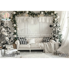 FUNDO FOTOGRÁFICO EM MALHA NATAL REF. 12081