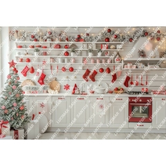 FUNDO FOTOGRÁFICO EM MALHA NATAL REF. 12095 - comprar online