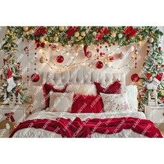 FUNDO FOTOGRÁFICO EM MALHA NATAL REF. 12097 - comprar online