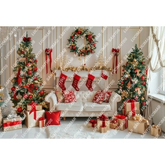 FUNDO FOTOGRÁFICO EM MALHA NATAL REF. 12099 - comprar online
