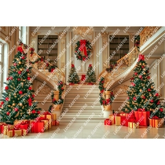 FUNDO FOTOGRÁFICO EM MALHA NATAL REF.12159 - comprar online