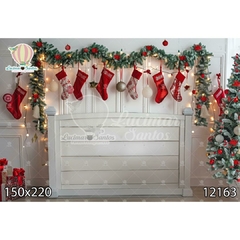 FUNDO FOTOGRÁFICO EM MALHA NATAL REF. 12163