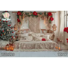 FUNDO FOTOGRÁFICO EM MALHA NATAL REF. 12217