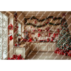 FUNDO FOTOGRÁFICO EM MALHA NATAL REF. 12224 - comprar online