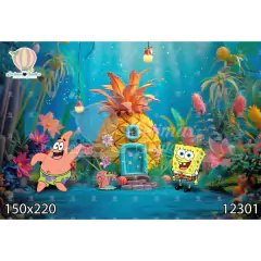 FUNDO FOTOGRÁFICO EM MALHA INFANTIL REF. 12301