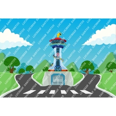 FUNDO FOTOGRÁFICO EM MALHA INFANTIL REF. 12306 - comprar online
