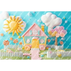 FUNDO FOTOGRÁFICO EM MALHA INFANTIL REF. 12312 - comprar online