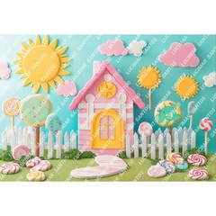 FUNDO FOTOGRÁFICO EM MALHA INFANTIL REF. 12313 - comprar online