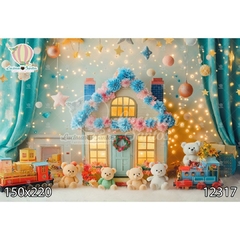 FUNDO FOTOGRÁFICO EM MALHA INFANTIL REF. 12317
