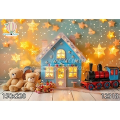 FUNDO FOTOGRÁFICO EM MALHA INFANTIL REF. 12318