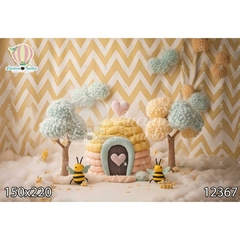 FUNDO FOTOGRÁFICO EM MALHA INFANTIL REF. 12367