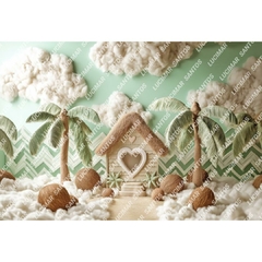 FUNDO FOTOGRÁFICO EM MALHA INFANTIL REF. 12373 - comprar online