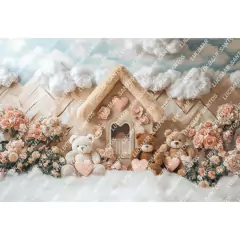 FUNDO FOTOGRÁFICO EM MALHA INFANTIL REF. 12374 - comprar online