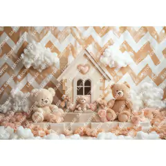 FUNDO FOTOGRÁFICO EM MALHA INFANTIL REF. 12375 - comprar online