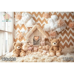 FUNDO FOTOGRÁFICO EM MALHA INFANTIL REF. 12376
