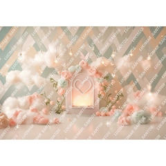 FUNDO FOTOGRÁFICO EM MALHA MENINA REF. 12387 - comprar online