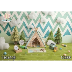 FUNDO FOTOGRÁFICO EM MALHA INFANTIL REF. 12388