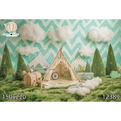 FUNDO FOTOGRÁFICO EM MALHA INFANTIL REF. 12389
