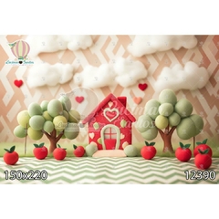 FUNDO FOTOGRÁFICO EM MALHA INFANTIL REF. 12390
