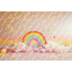FUNDO FOTOGRÁFICO EM MALHA ARCO ÍRIS REF. 12403 - comprar online