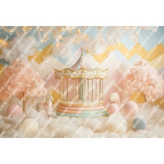 FUNDO FOTOGRÁFICO EM MALHA INFANTIL REF. 12416 - comprar online