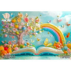FUNDO FOTOGRÁFICO EM MALHA INFANTIL REF. 12430