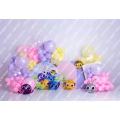 FUNDO FOTOGRÁFICO EM MALHA INFANTIL REF. 12643 - comprar online