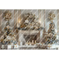 FUNDO FOTOGRÁFICO EM MALHA NATALINO REF. 12932 - comprar online